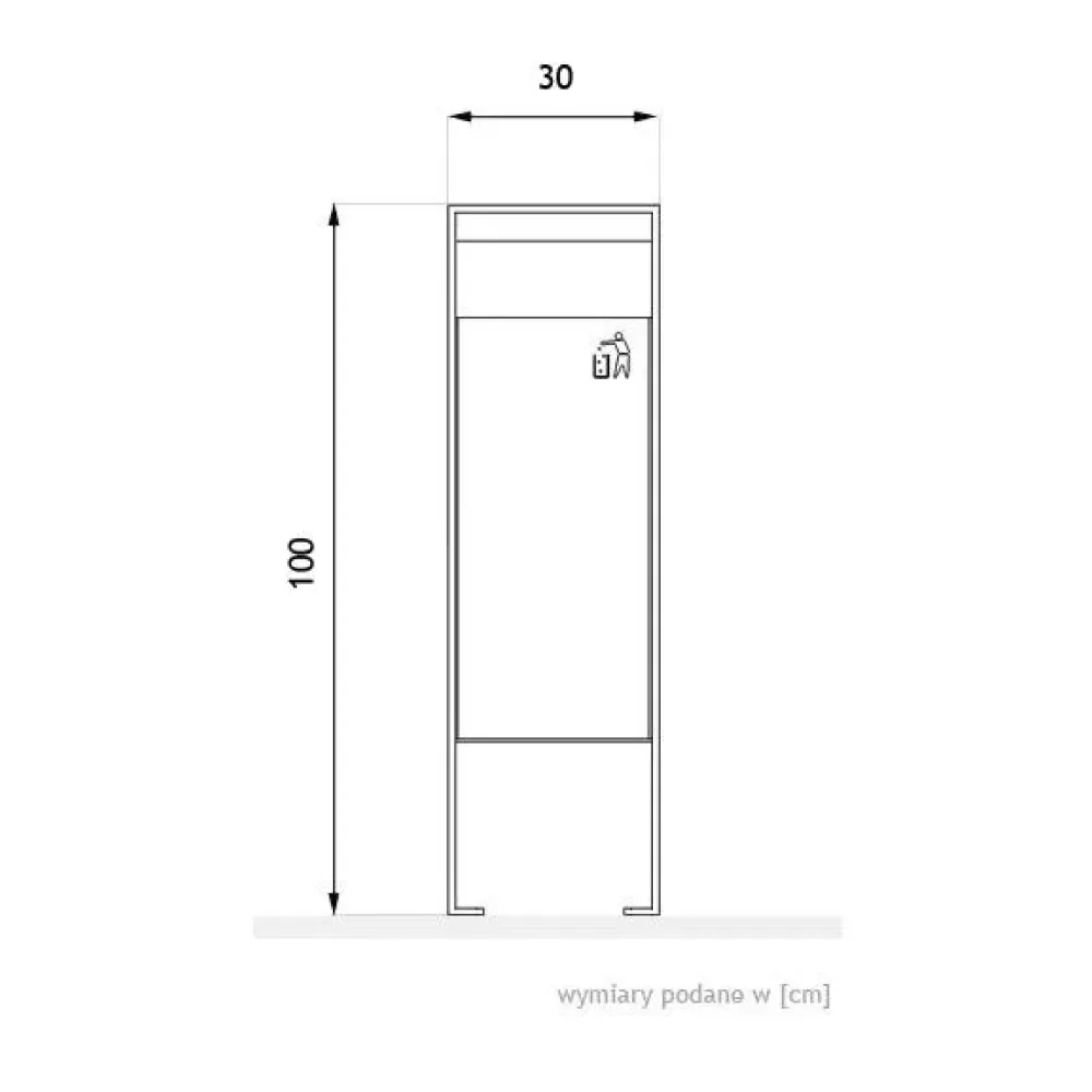 Simple Litter Bin