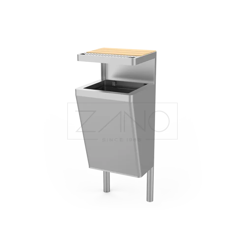 Litter bin Scandik with ashtray