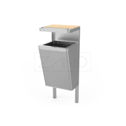 Litter bin Scandik with ashtray