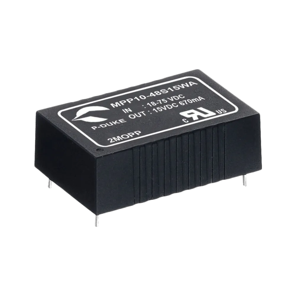 8.2W medical DC/DC-Converter, Input 36…75V, Output 3.3V/2.5A