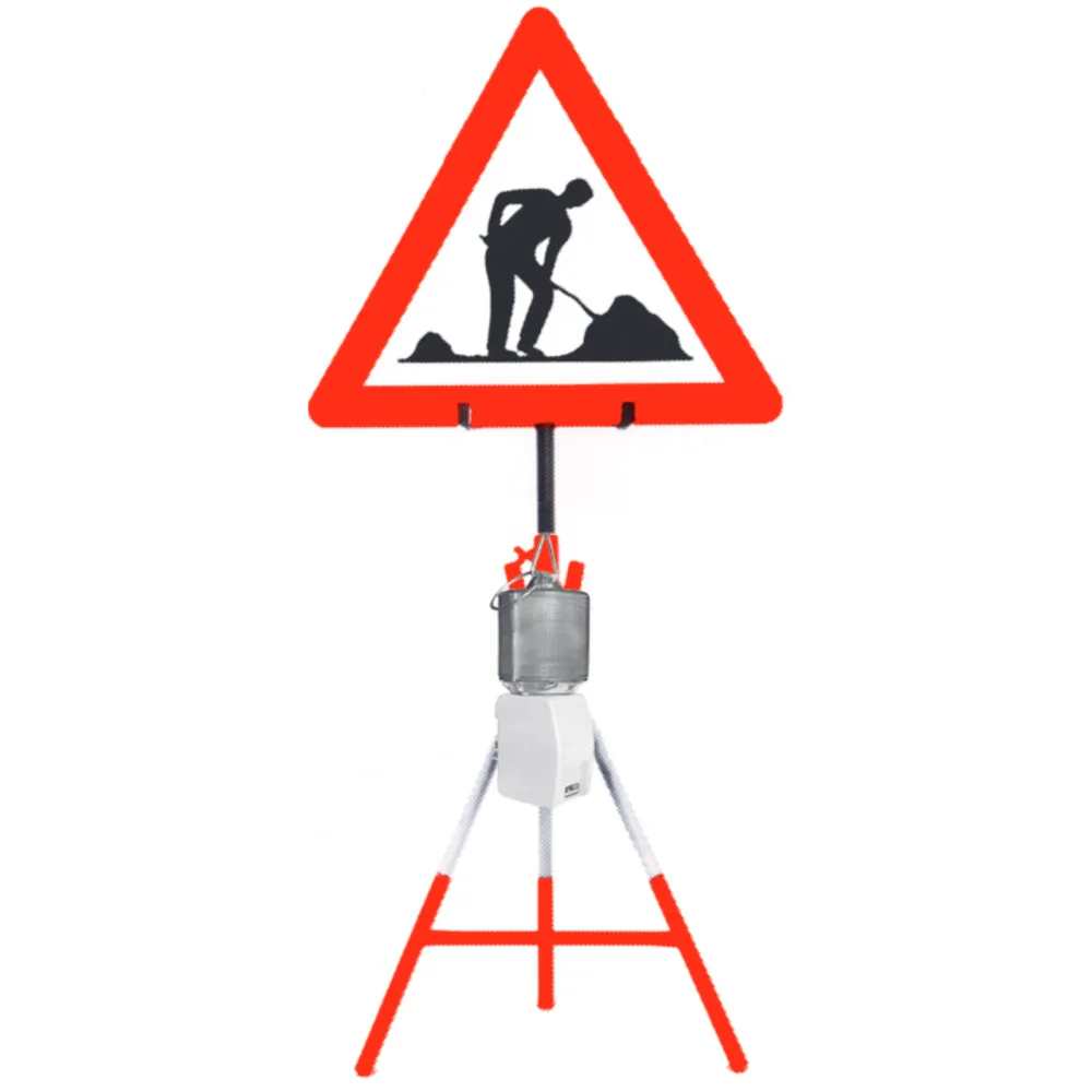 Sign stand and barrier block