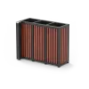 Altus recycling bins with ashtray