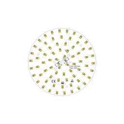 LED Module ø134mm / TW / 3000K & 4000K / CRI >90 / 144LED