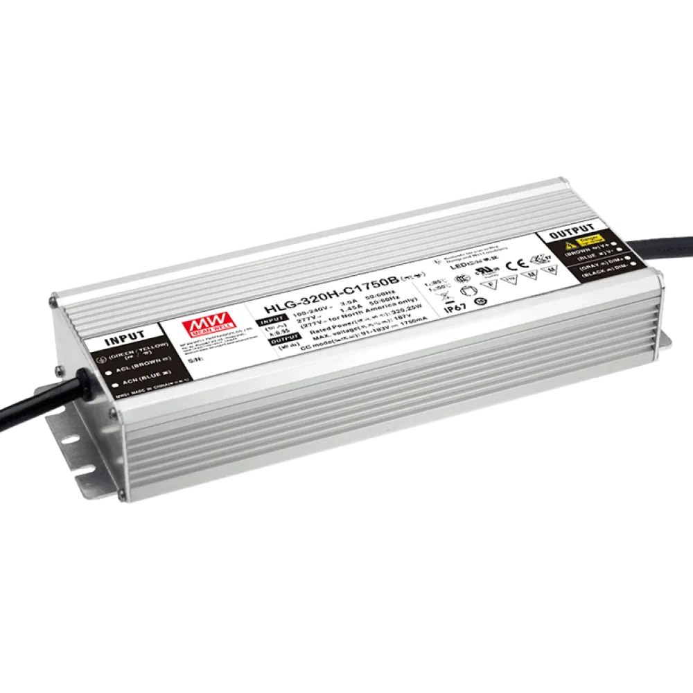 300W CC LED Driver 700mA/214…428V, 3in1 Dimming