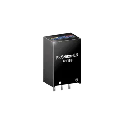 6W DC/DC converter, input 17...72V, output 12V/500mA, SIP3