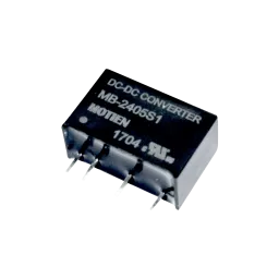 1W DC/DC-Converter, Input 36…75V, Output +/-15V / +/-0.033A