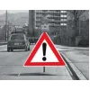 Three-sided folding signal (fluorescent)