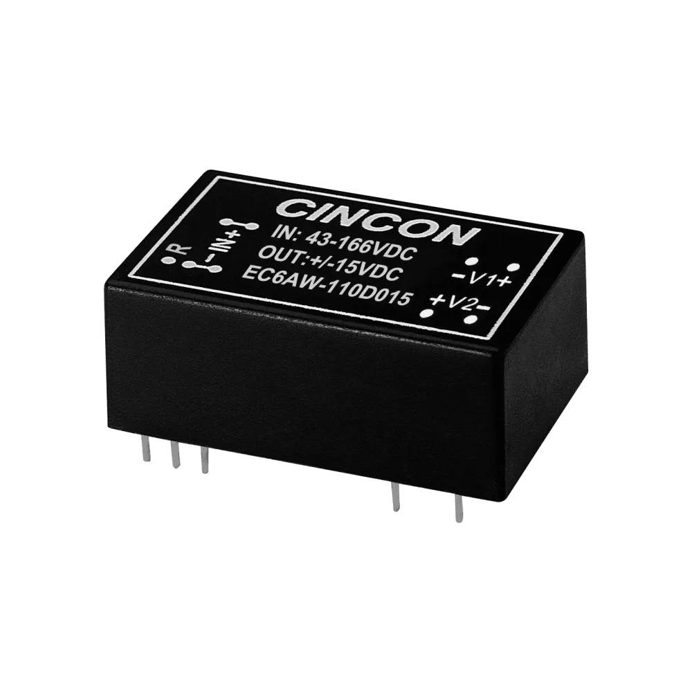 10W DC/DC-Converter, Input 43…160V, Output 5V/2A