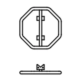 STOP sign with steel band