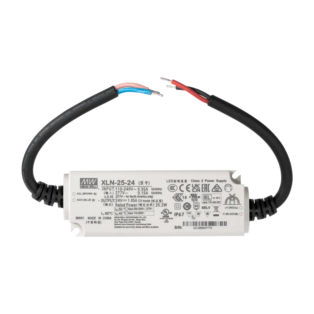 25W LED converter 12V/2.1A