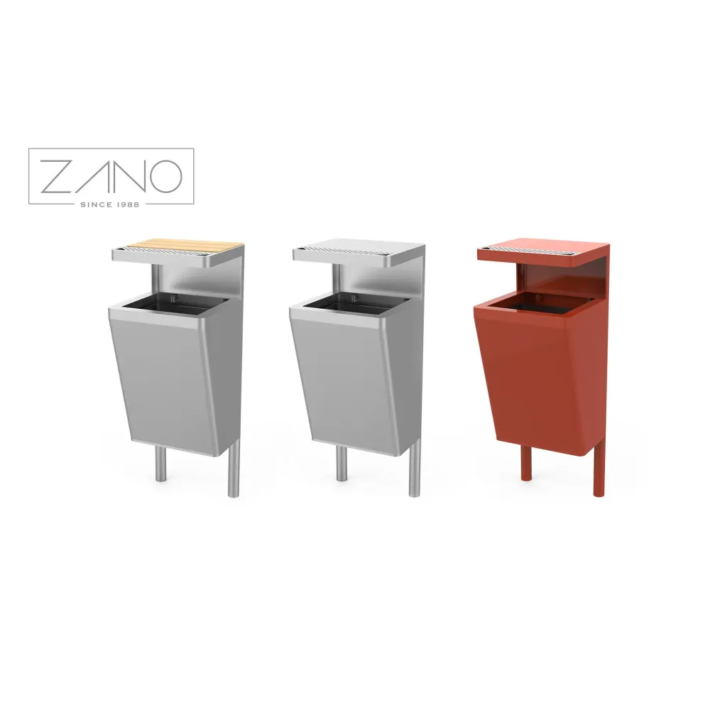Litter bin Scandik with ashtray