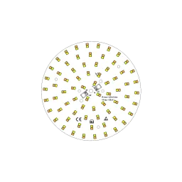 LED module ø134mm / TW / 3000K & 4000K / CRI >90 / 144LED