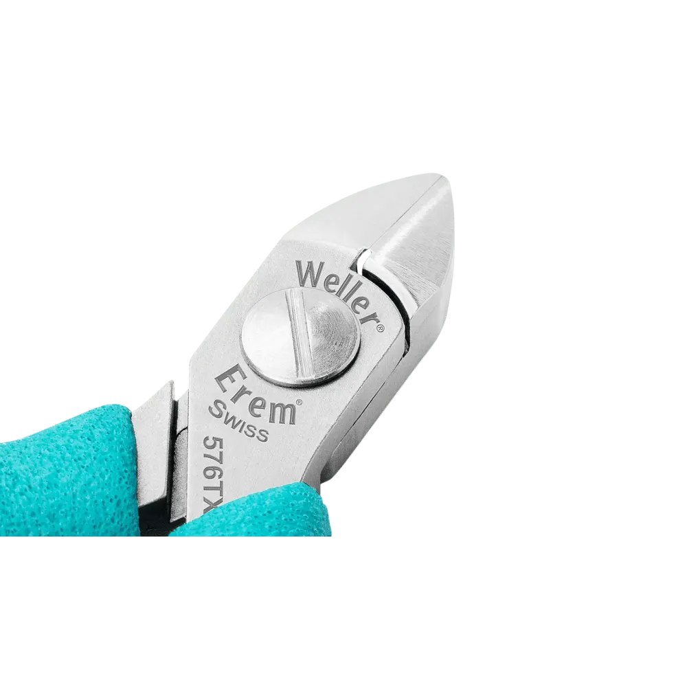 Diagonal cutters, oval head, carbide blades