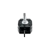 ESD ball joint holder KØ40 M12x20mm screw-on black dissipative