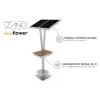 Solar charging station Sunflower