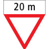 Yield sign