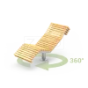 Swivel lounger Flash