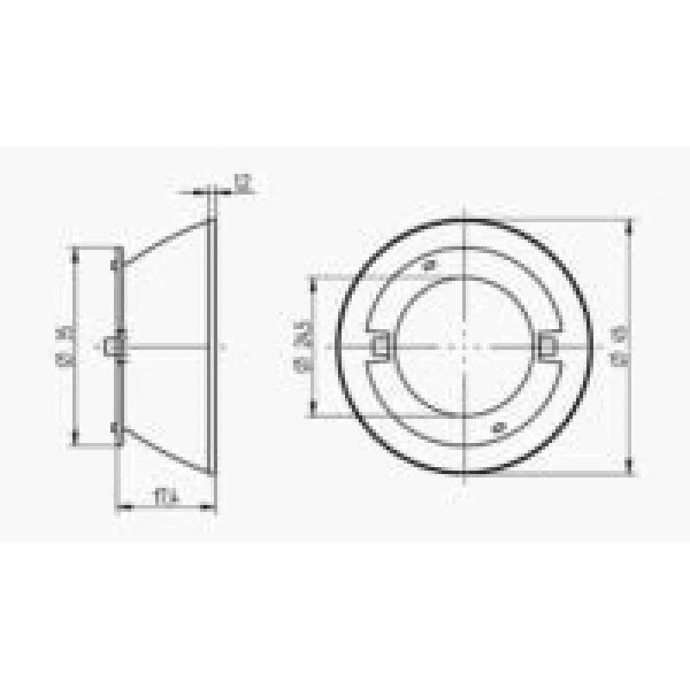 Zhaga Reflector Flood 63°