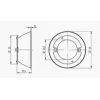 Zhaga Reflector Flood 63°