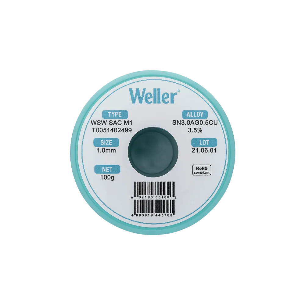 WSW SAC M1 1mm, 100g, SN3,0AG0,5CU3,5%