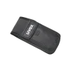 uvex glasses case, black, textile, Velcro