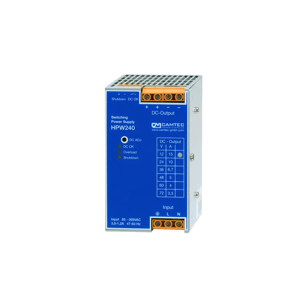240W DIN Rail Power Supply 48V/5A