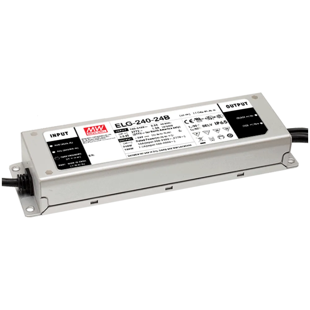 240W LED Driver CV+CC 36V/6.66A, 3in1 Dimming