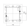 Clio Wall 1070W/WR1.VS-Wall - Nylon wall or ceiling luminaire