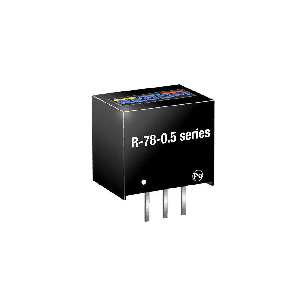 7.5W DC/DC-Converter, Input 18…32V, Output 15V/500mA, SIP3