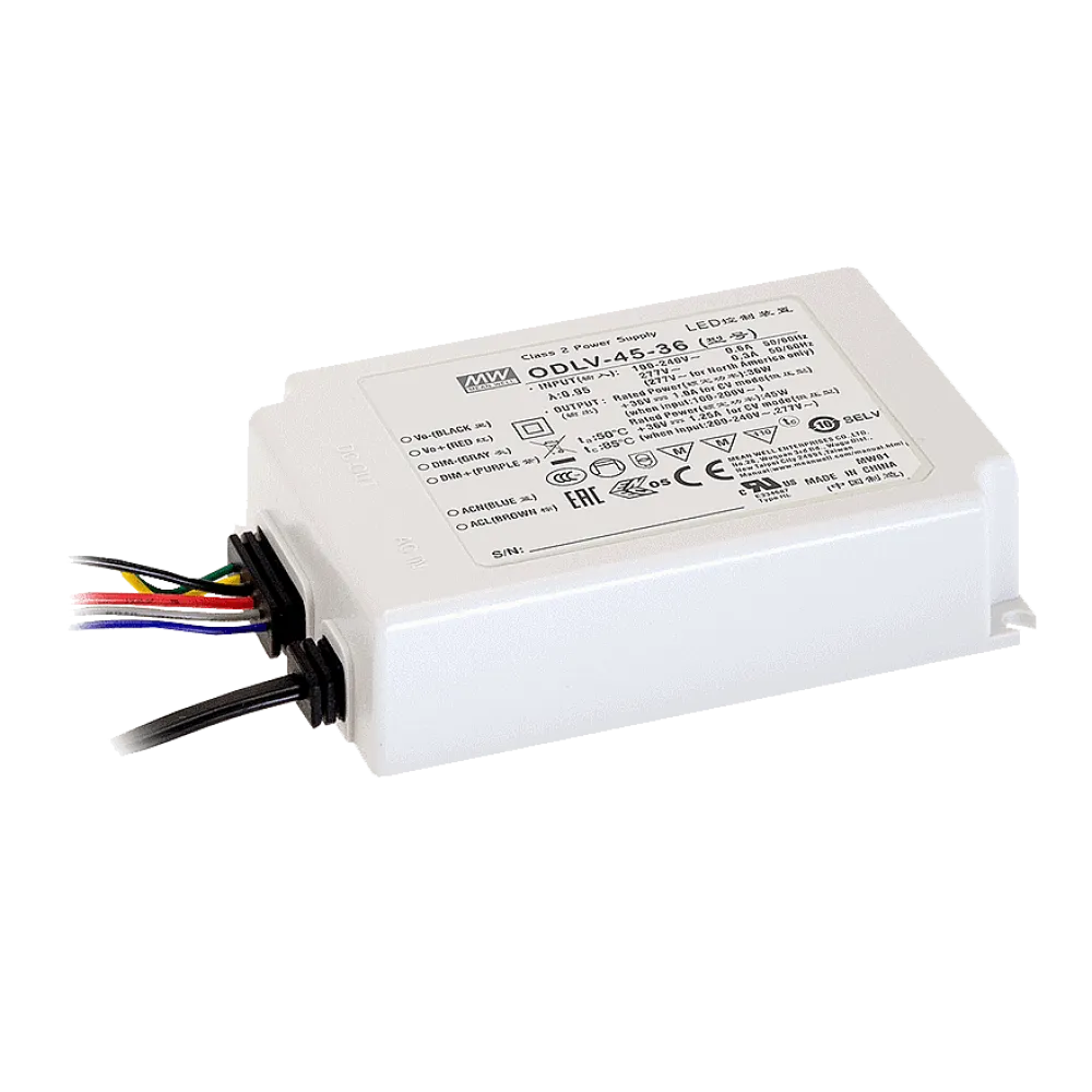 36W LED Driver 12V/3A, 2in1 PWM Style Dimming