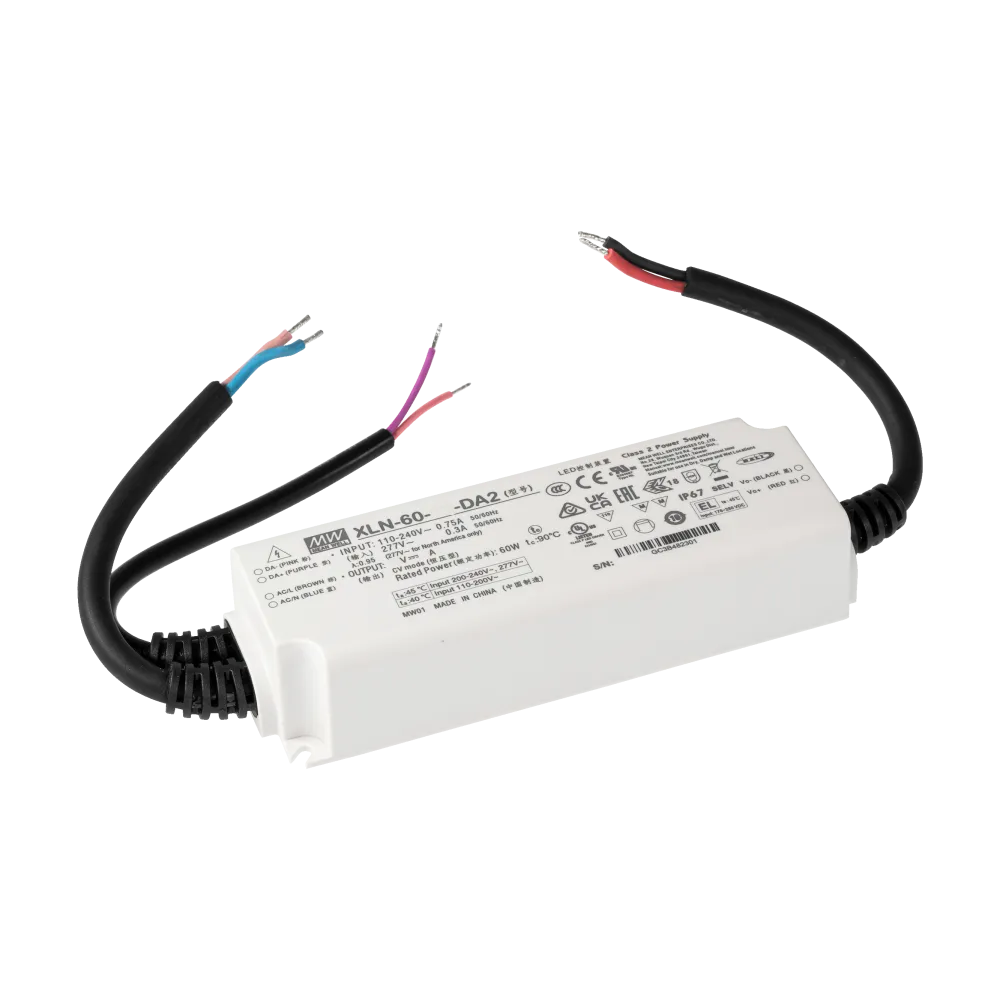 60W LED converter 24V/2.5A, DALI2
