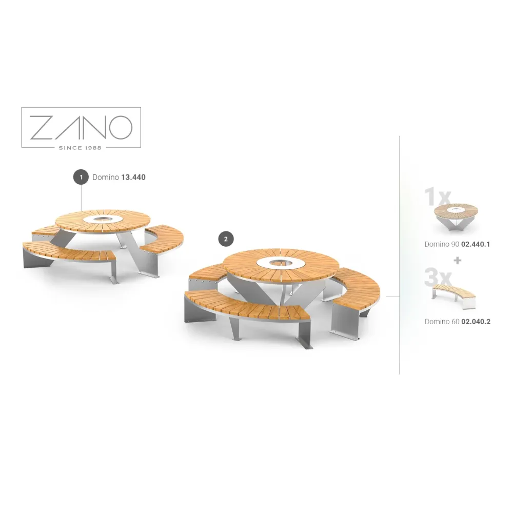 Domino seating 60