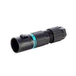 Techno Micro Plug Connector, 3p, Screw, 0.25-1.0mm2, L-N-PE, D7-8, IP66/IP68/IP69