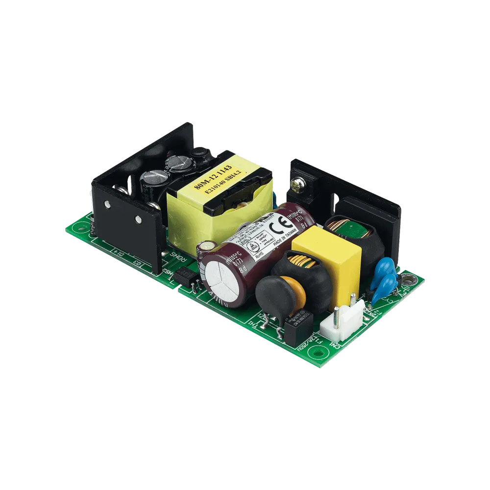 80W Open Frame Power Supply 15V/5.36A