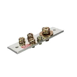 Earthing busbar, 250A, number of poles: 5