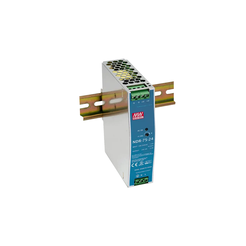 76W DIN Rail Power Supply 48V/1.6A