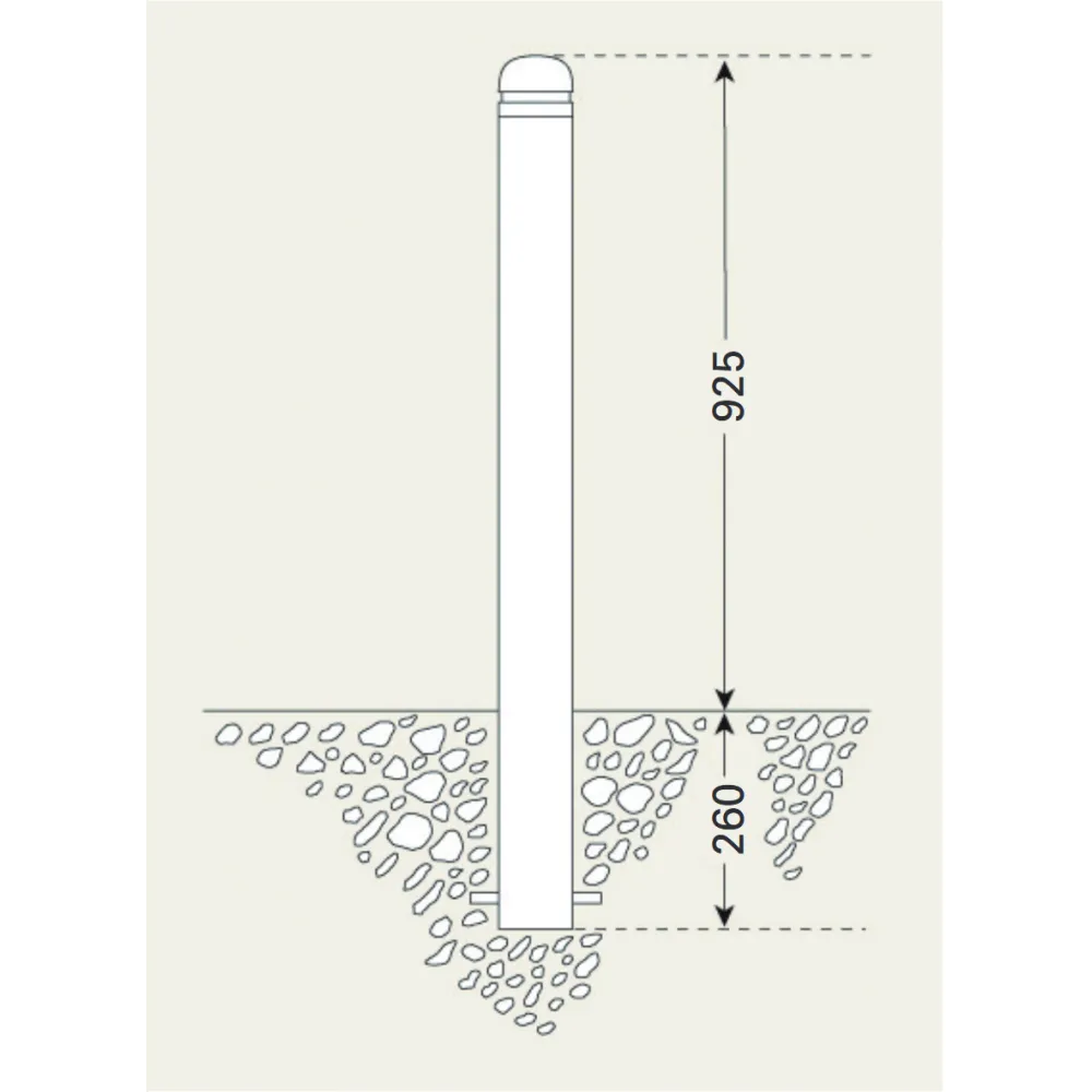 Stainless steel posts (Type Milano)