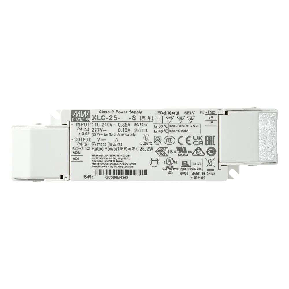 25W LED driver 24V/1.05A, Independent