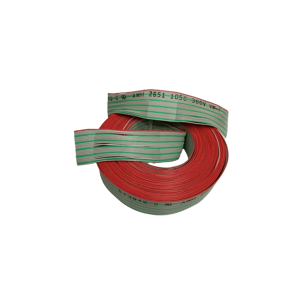 Flat Ribbon Cable, 9-64poles, AWG 28, grey