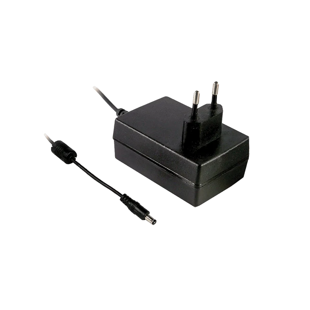 25W Industrial Wall Mount Adaptor 18V/1.38A, EU Version