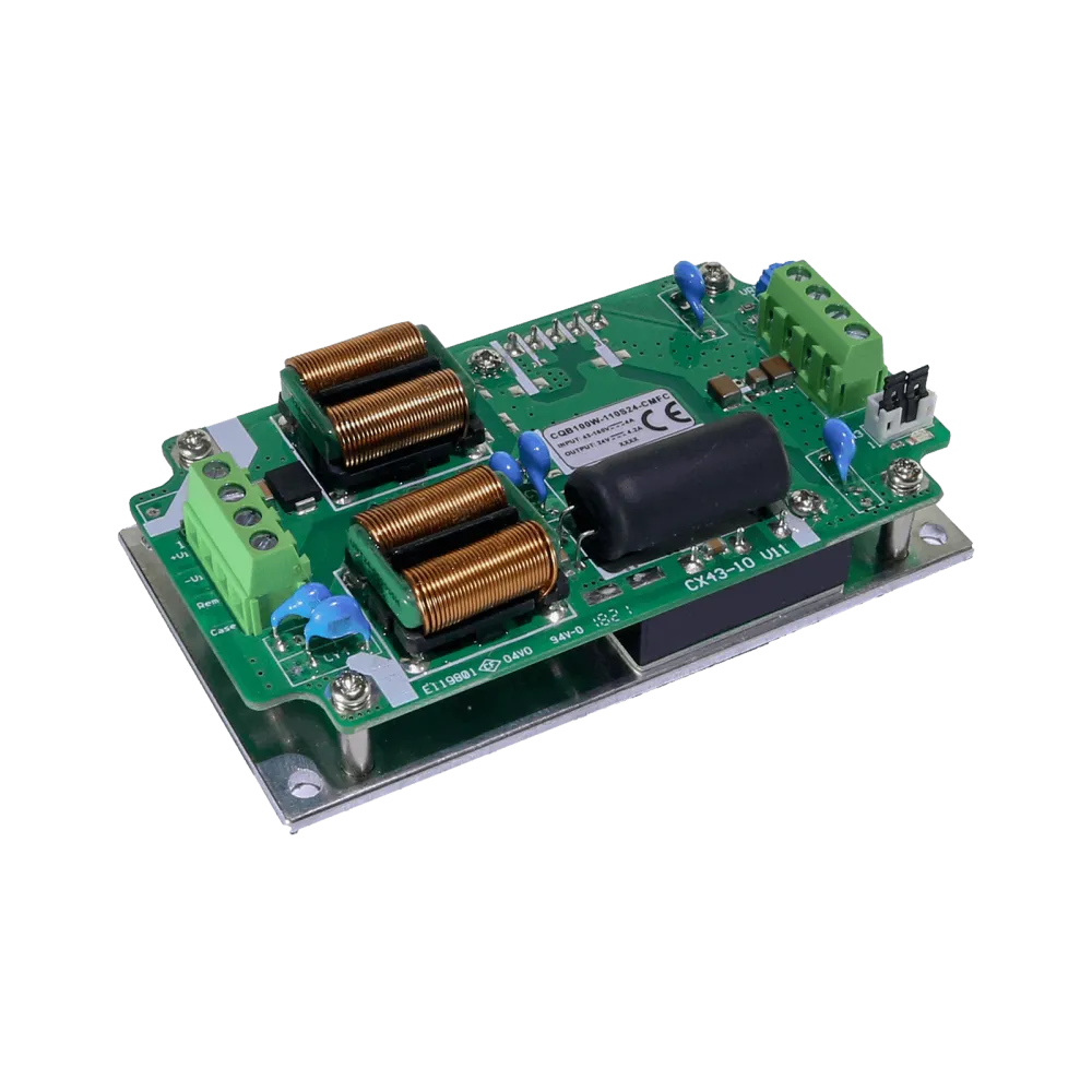 100W DC/DC-Converter, Input 43…160V, Output 15V/6.7A