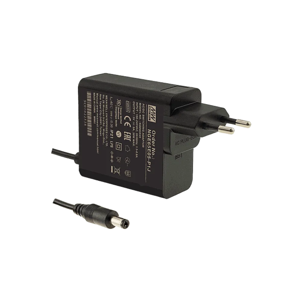 65W Wall Mount Power Supply 15V/4.34A, EU Version