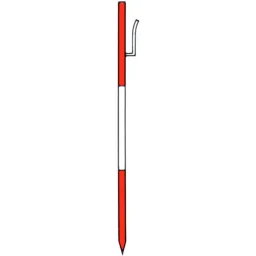 Slat post with fixed slat holder