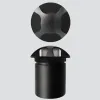 Cut 70 Wall Recessed 4070R/NRRC4L-Wall Recessed - Recessed 4 windows Ø70 - Remote driver 24Vdc