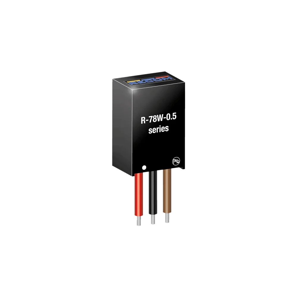 2.5W DC/DC Converter, Input 6.5…32V, Output 5V/500mA, SIP3