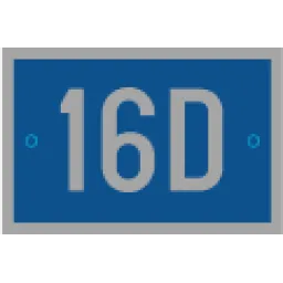 Numero civico classico 120x80 mm
