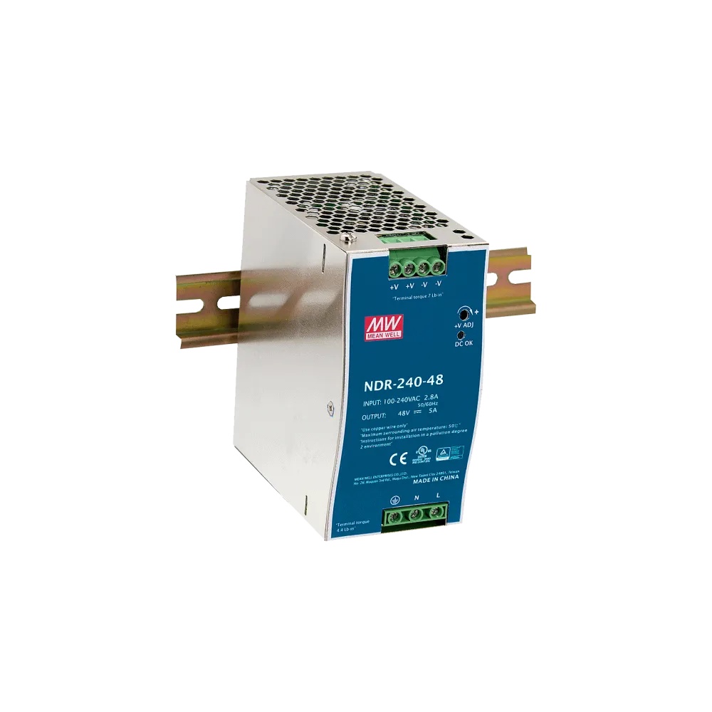 240W DIN Rail Power Supply 48V/5A