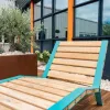 Forézien 2-Seater Deck Chair
