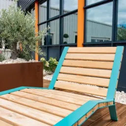 Forézien 2-Seater Deck Chair