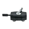 SPANNFIX ball joint base with magnets, with 20 mm threaded pin